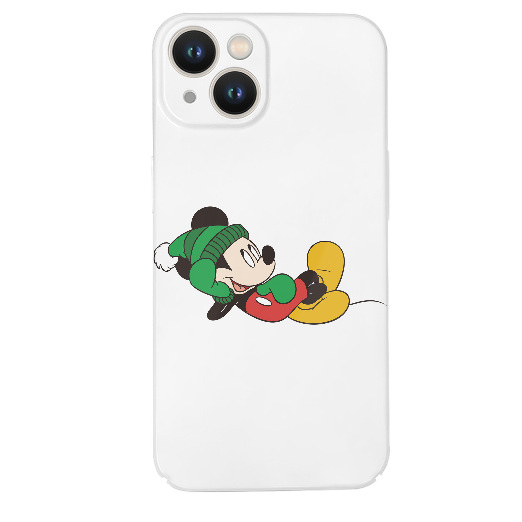 （画像用） ミッキーマウス Mickey Mouse 【iPhone 14シリーズ対応】ハードケース